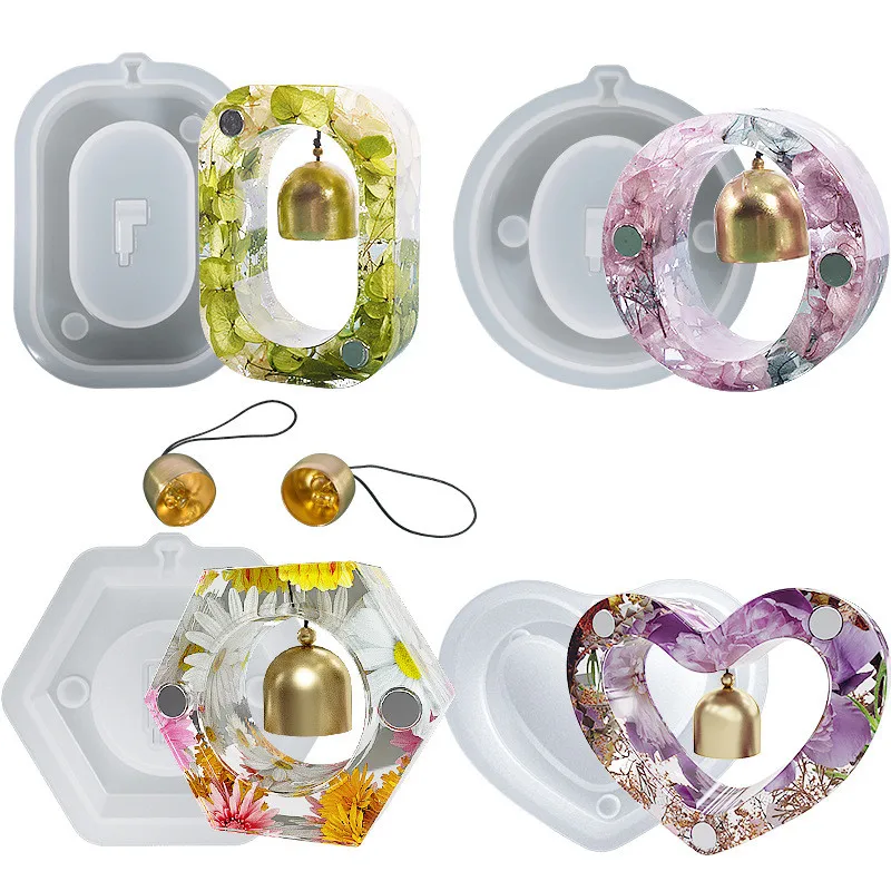 

Силиконовая форма «сделай сам» для кристалла дверного звонка из эпоксидной смолы