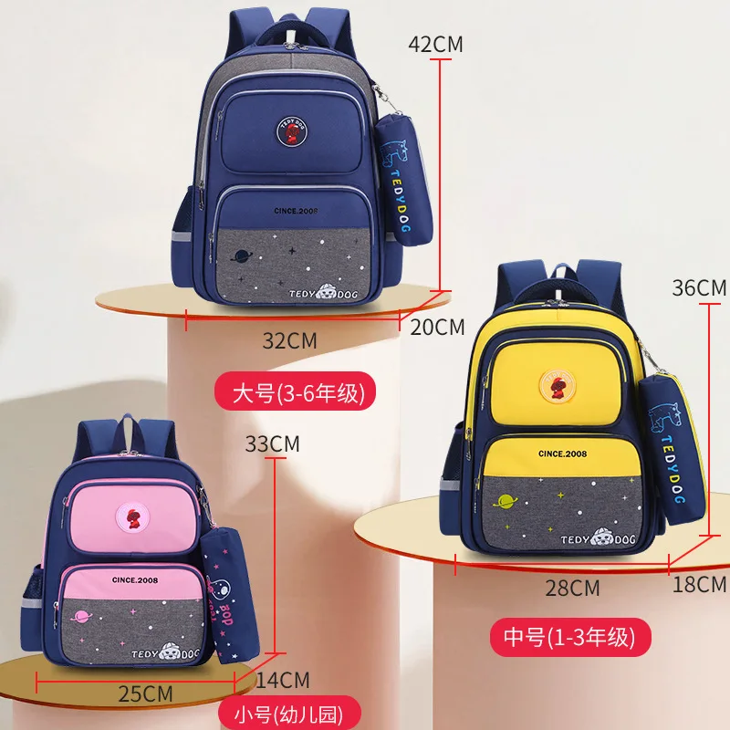 Waterproof Children School bags for Boys Girls kindergarten school backpack kids book preschool bags Primary mochila infantil