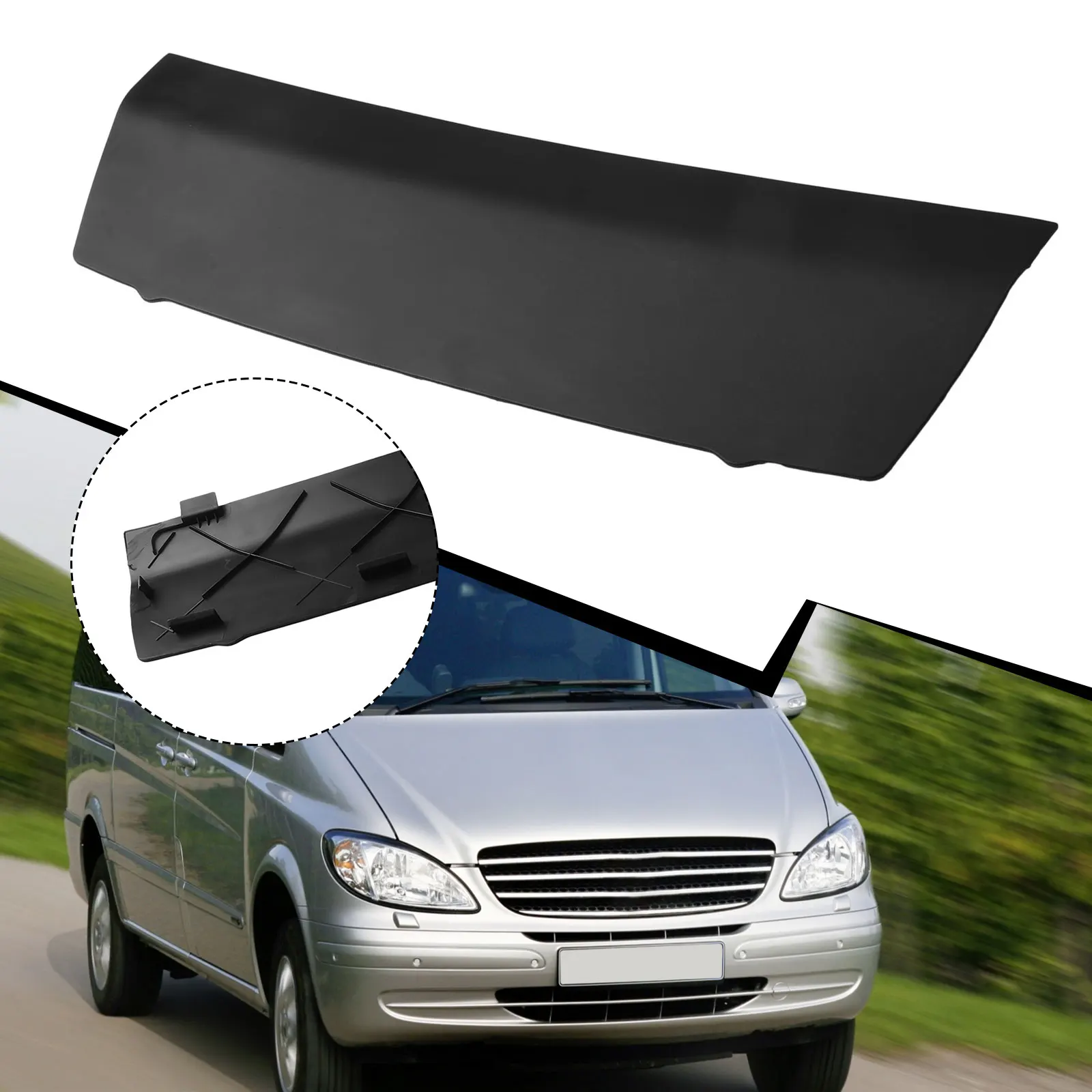 

Крышка панели воздушного фильтра на лобовое стекло для Mercedes A639840022, крышка панели фильтра кондиционера для Mercedes Viano VITO W639