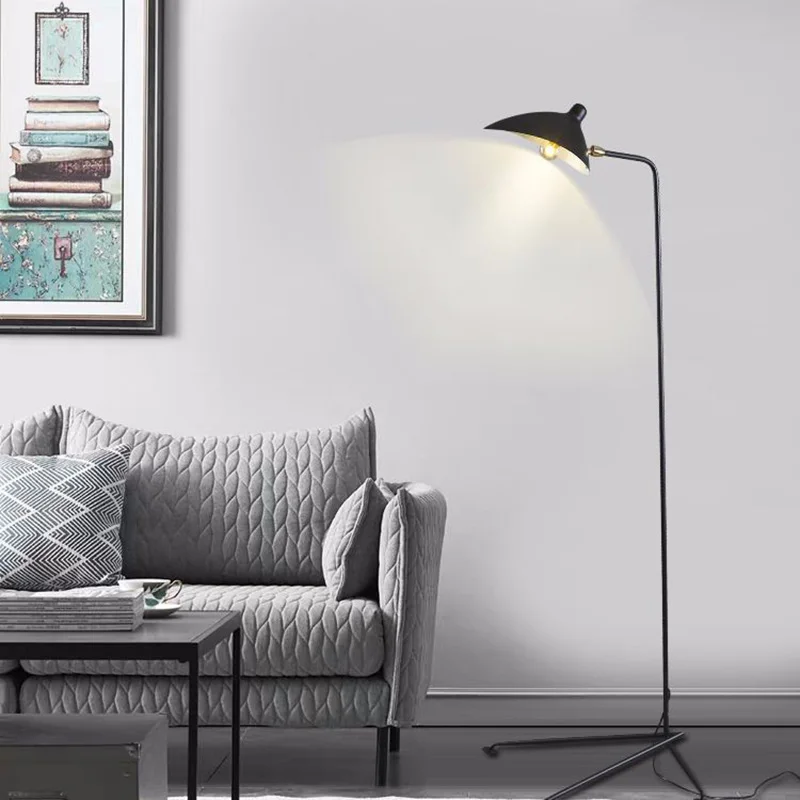 Designer Tripod Floor Lamp Nordic Adjustable Spider Arm Stand light Loft Industrial Living Room Bedroom Decor Indoor Lighting |