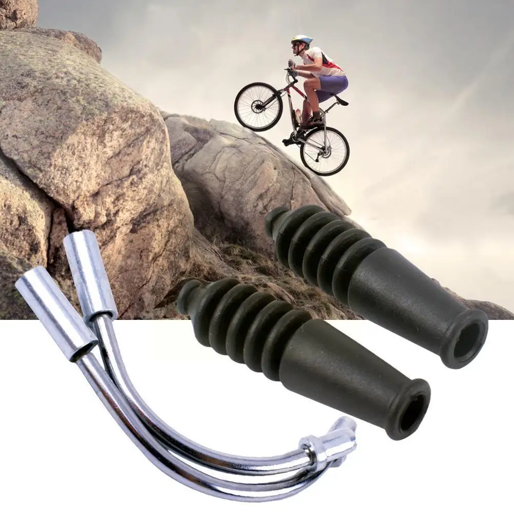 

ZTTO 2 Pair Bicycle V Brake Elbow V Brake Dust Cover V Protective Tube Cable Elbow Guide Cable Brake Brake Type Guide Cover M4L3