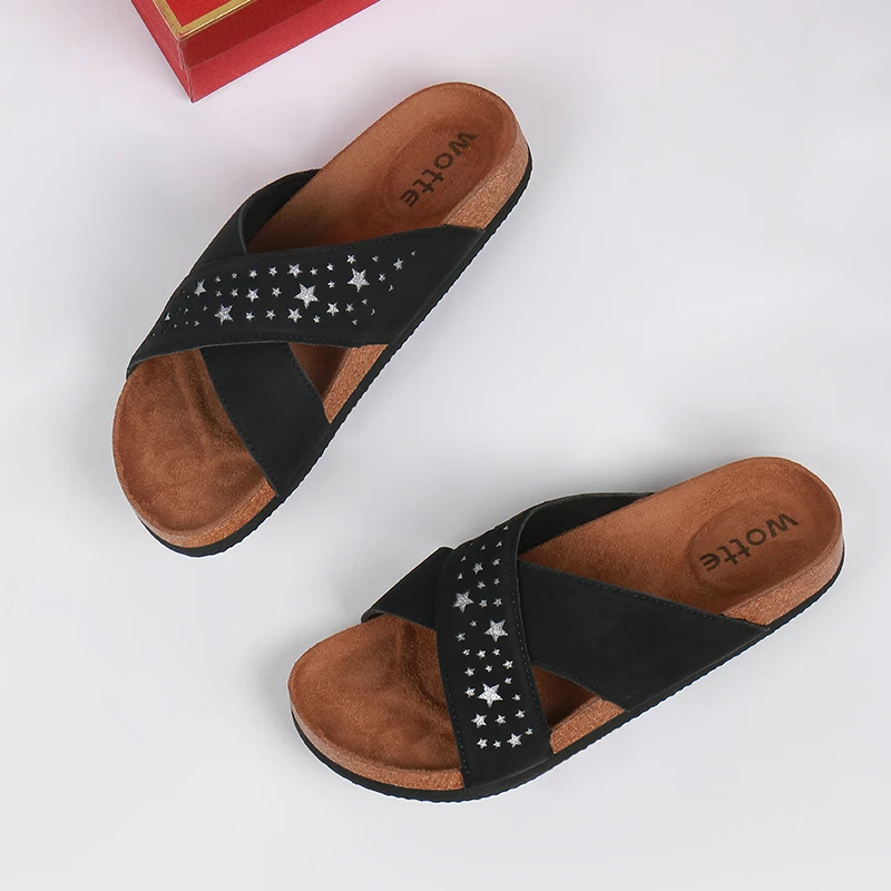 Сандалии мужские с перекрестной шнуровкой Пляжная повседневная обувь