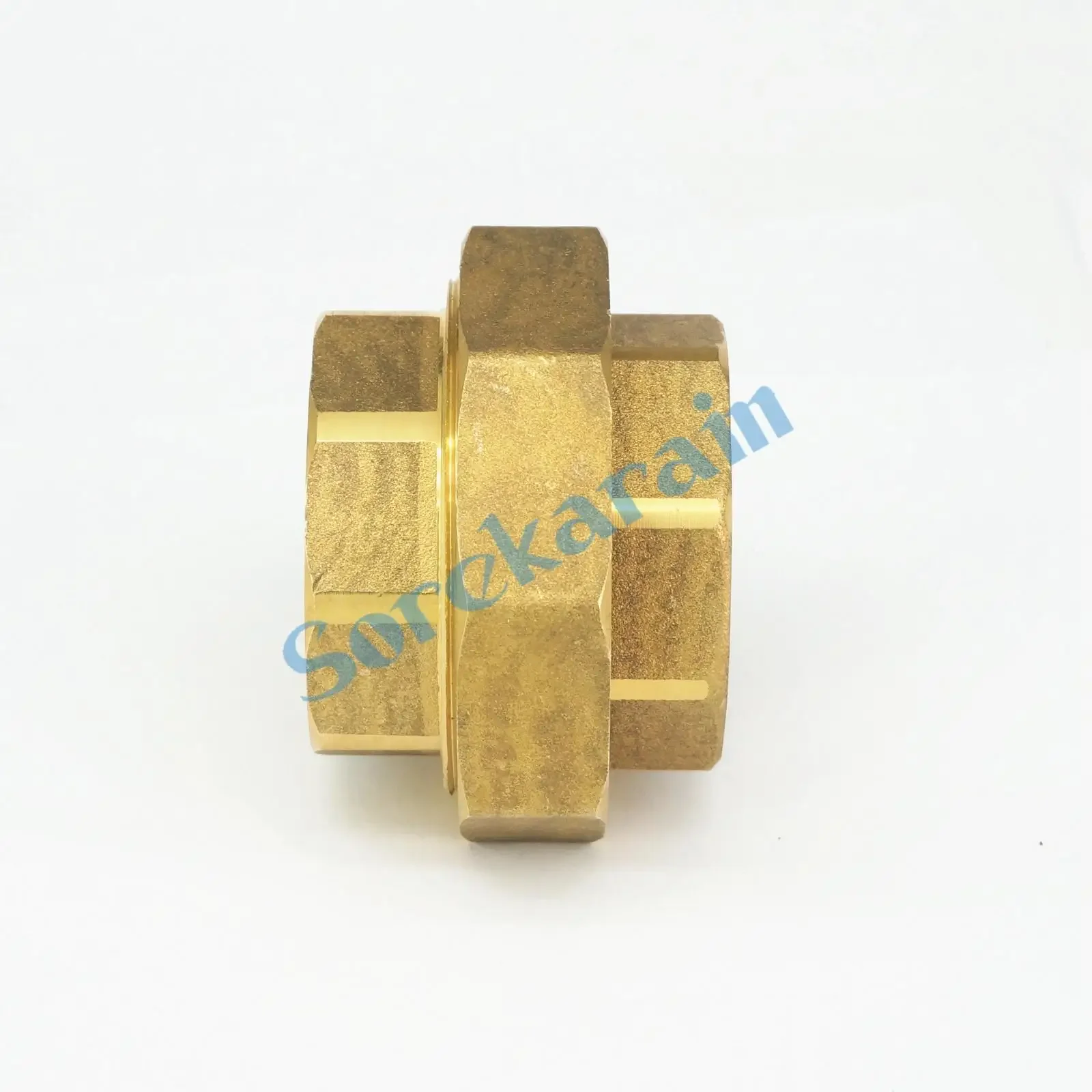 1-1/2 &quotBSP внутренняя резьба латунная шестигранная труба соединительная муфта