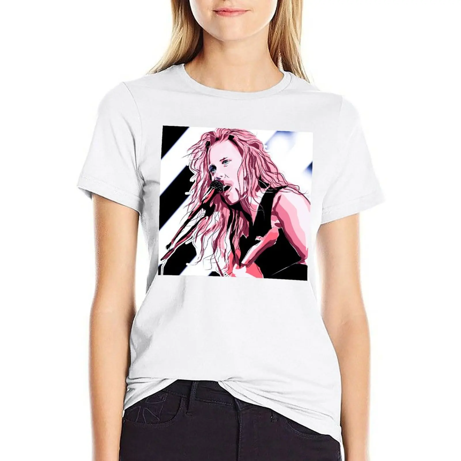 Женская футболка с надписью James Hetfield