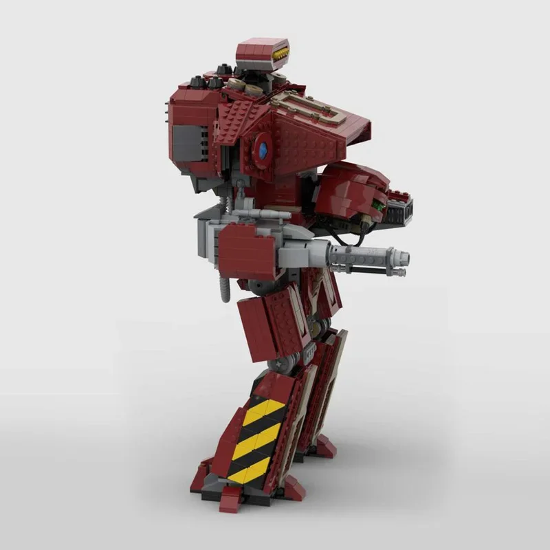Популярная модель военной игры Moc строительные кирпичи Titan Mech Technology блоки подарки