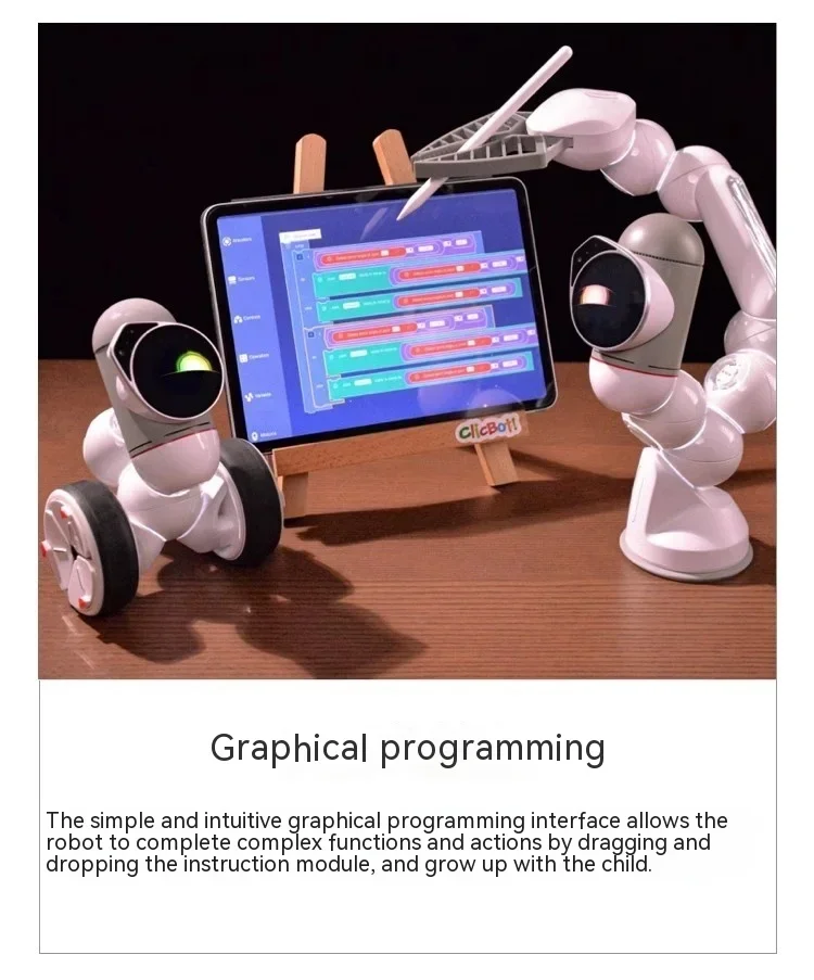 ClicBot умный робот эмоциональное взаимодействие креативное сращивание