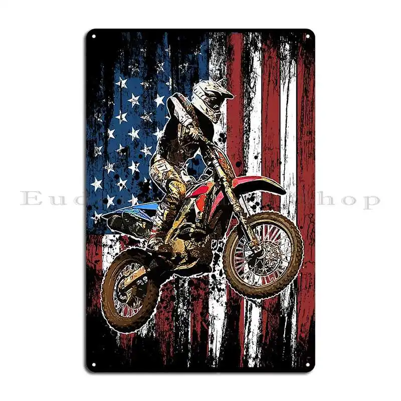 

Металлический знак "Dirt Bike Racing"