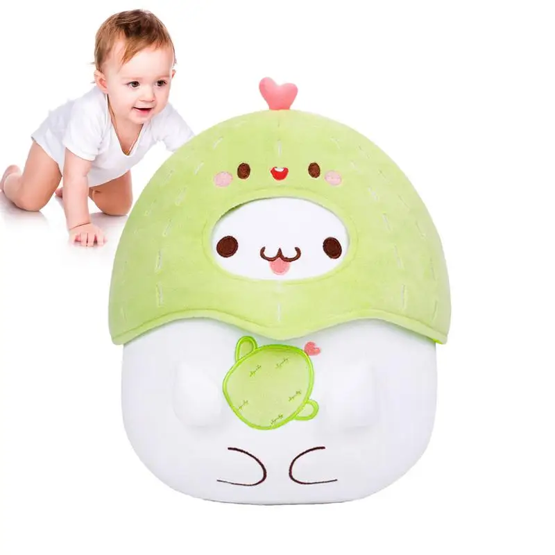 

Подушка для обнимания, плюшевые животные, мягкая плюшевая подушка в виде панды со съемным капюшоном, креативные плюшевые игрушки, интересная подушка для обнимания