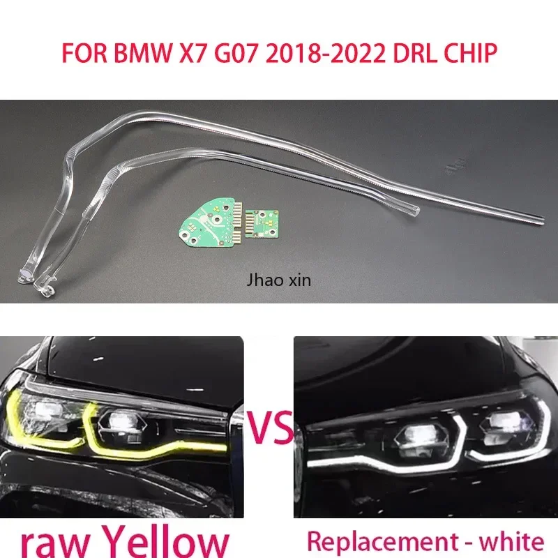 Для BMW X7 G07 2018-2022 автомобильные фары DRL световые полосы ангельские глазки чип