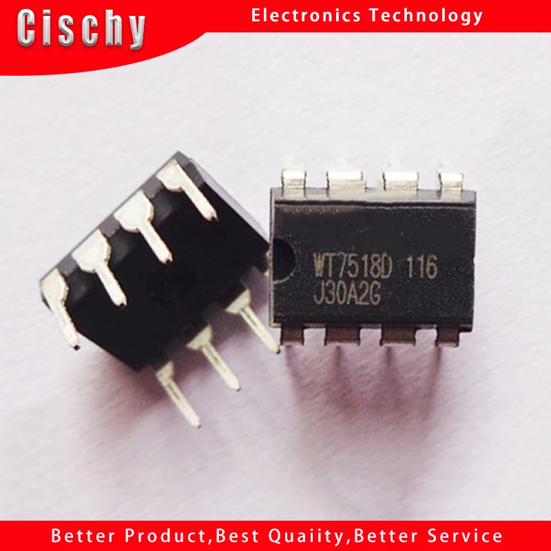 5 шт./Лот WT7510 WT751002 DIP-8 WT7525 DIP14 WT7514L WT7527S WT7520 DIP16 WT7522 DIP20 в наличии