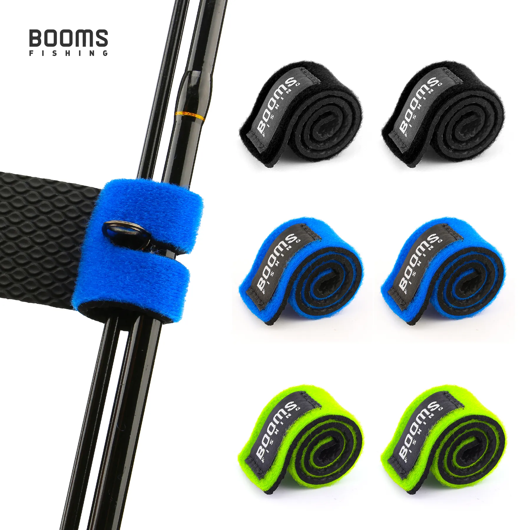 Booms – Sangle support de canne à pêche au leurre RS3,matériel et accessoires, emballage, boîte à outils,
