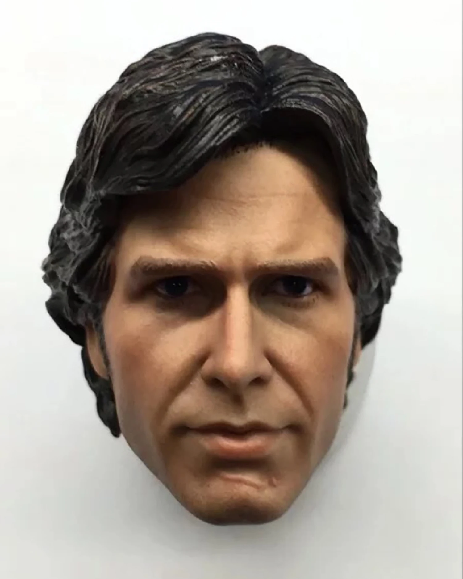 

1/6 Scale Young Han Solo Harrison Ford Head Sculpt Model For Hot Toys 12" Body