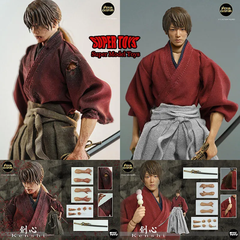 Himura Kenshin Japanese Samurai Swordsman Wanderers Model 6