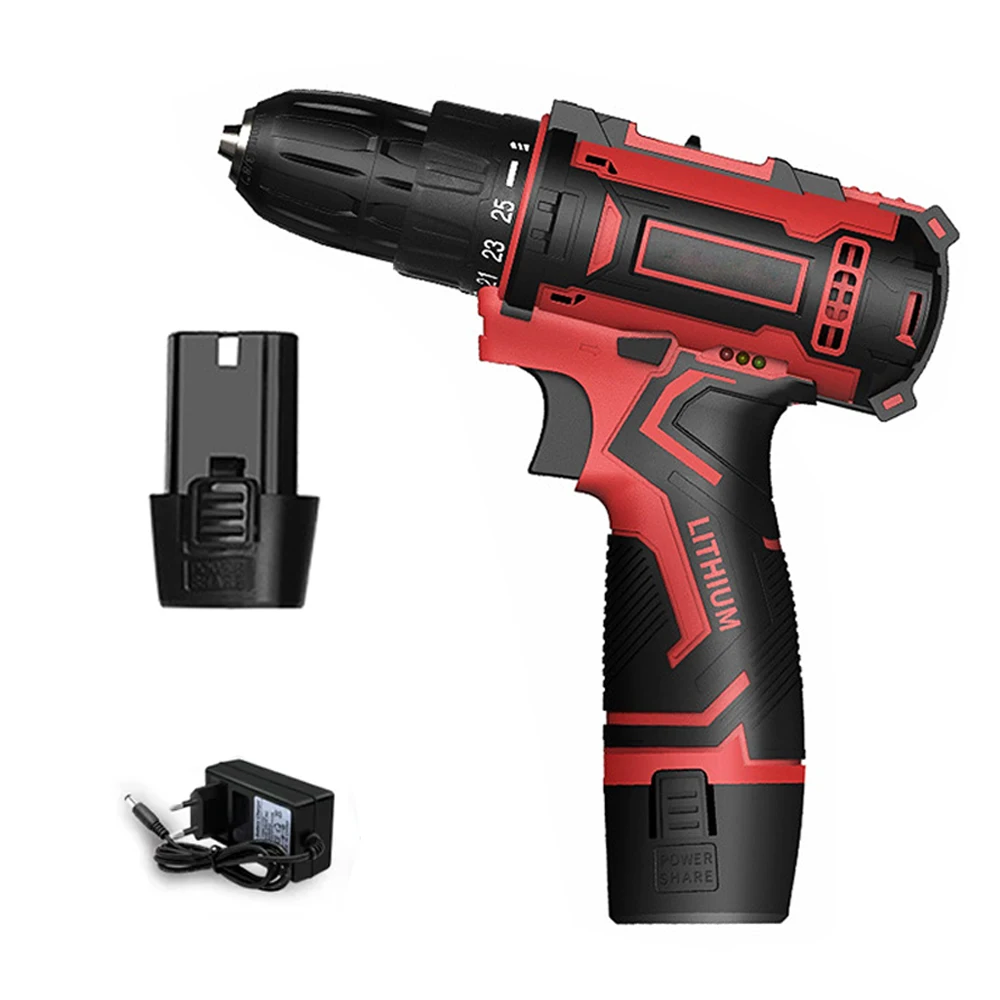 

Аккумуляторная отвертка-дрель Aideepen 2В/16,8В