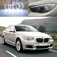 for bmw 5 series f07 535i 550i gt 2009 2013 excellent ultra bright cob led angel eyes kit halo rings car styling day light