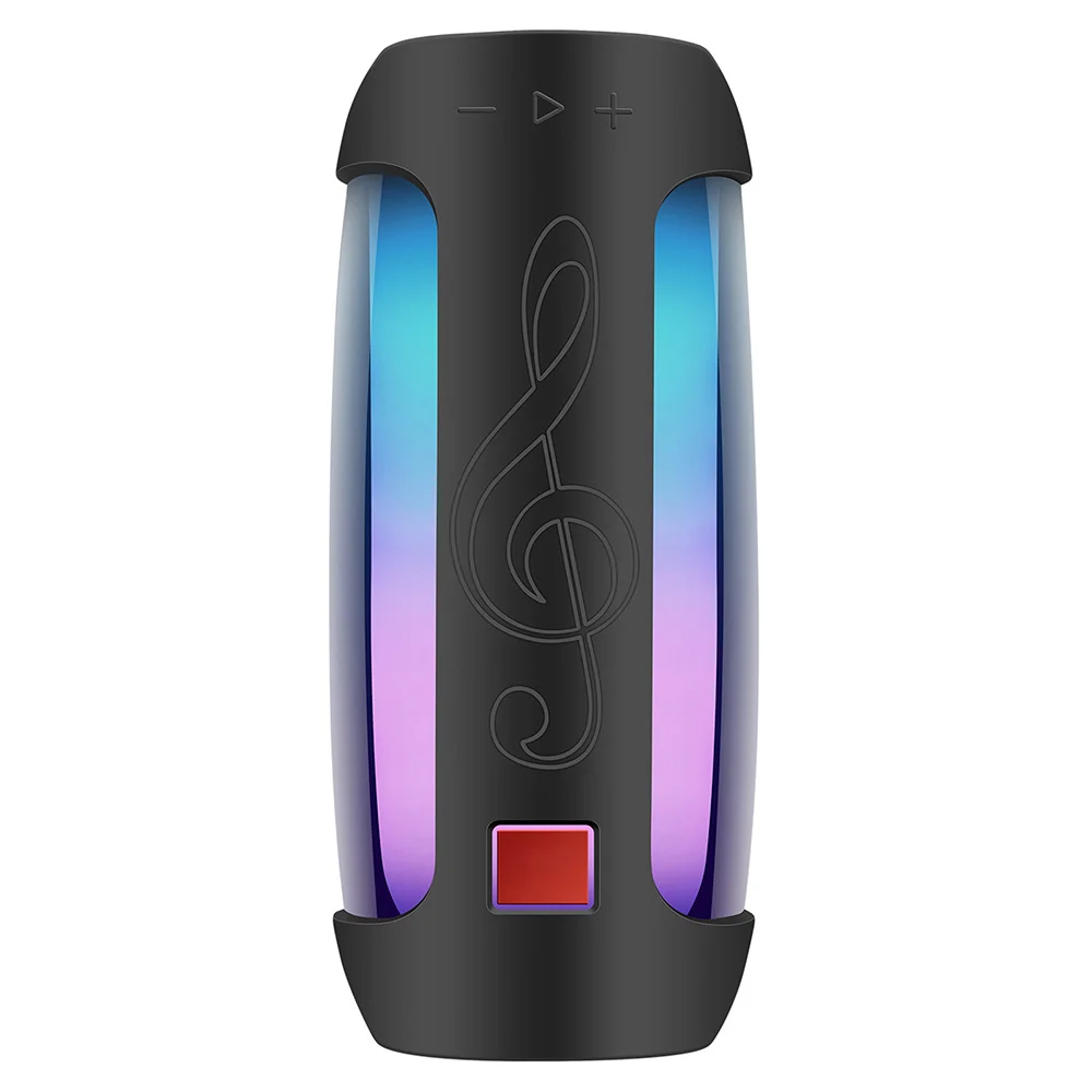 Силиконовая задняя крышка для Bluetooth-колонки JBL Pulse 4 черная