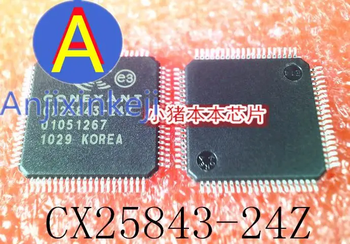 

5pcs 100% orginal new best quality CX25843-24Z CX25843 TQFP80