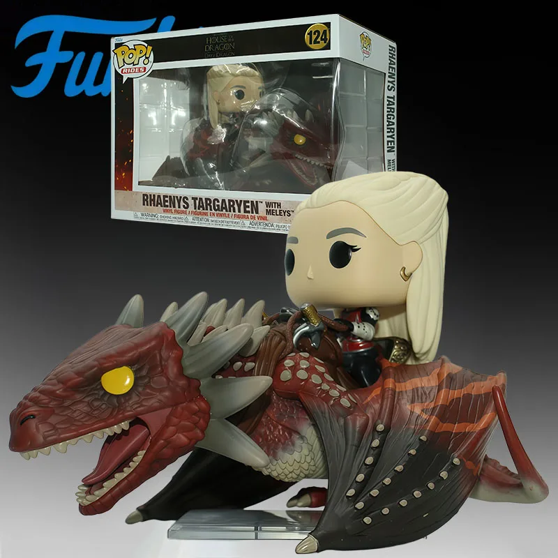 Фото Оригинальные фигурки FUNKO POP: Рейнис Таргарин и Меле, аниме-фигурки, игрушки для мальчиков, рождественский подарок, коллекционные модели, украшения №5