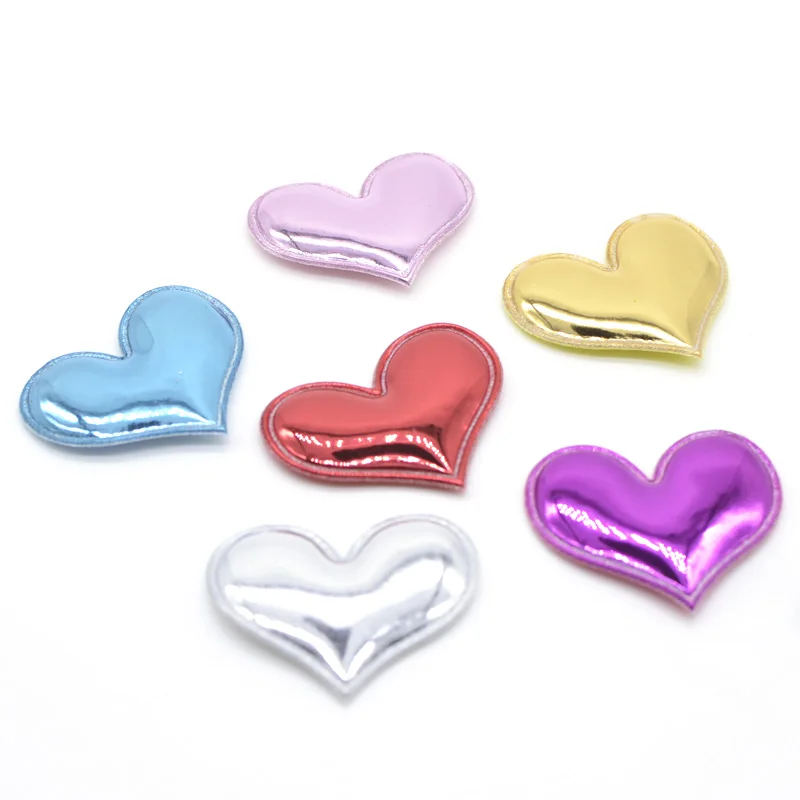 Декоративные фетровые топперы из полиуретана в форме сердца 100 шт./лот - купить по