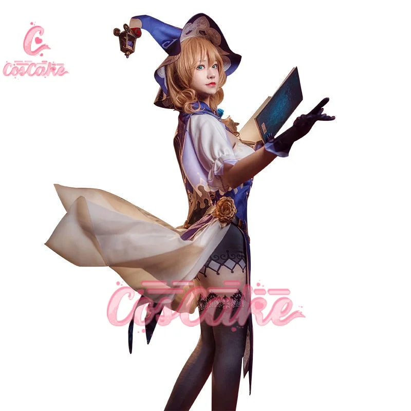 Костюм для косплея из аниме Genshin Impact Lisa Minci cos
