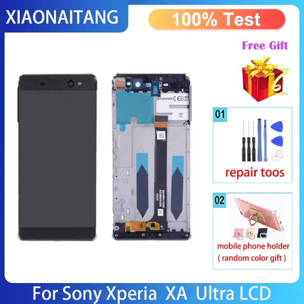 Купи ЖК-дисплей для SONY Xperia XA, сенсорный экран, дигитайзер в сборе, замена F3111 F3112 F3115 F3116 для Sony XA, ЖК-дисплей + Инструменты за 1,530 рублей в магазине AliExpress
