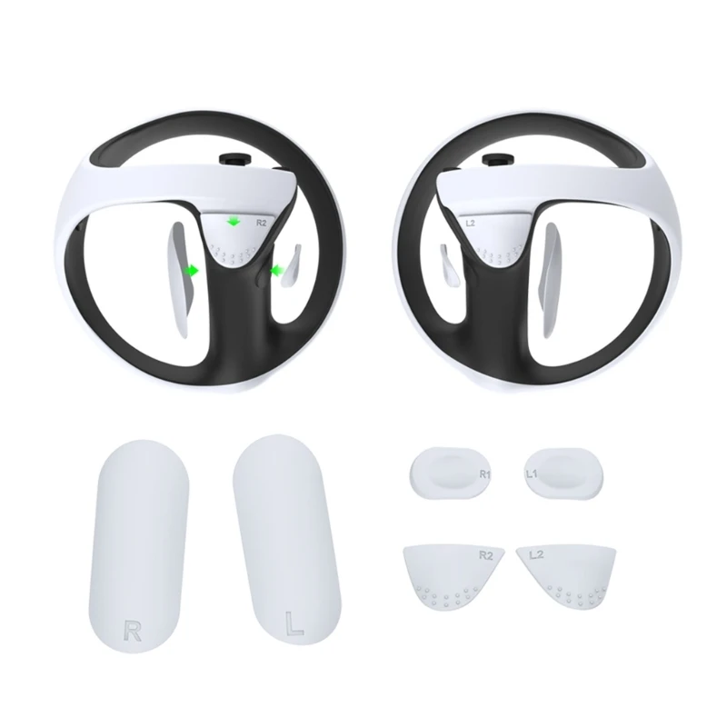 

Силиконовая накладка для PS VR 2, защитная накладка для контроллера ручки, не блокирующая защитная накладка для сигнала