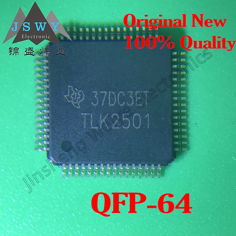 5PCS TLK2501IRCPR TLK2501IRCP TLK2501 SMD QFP64 microcontroller chip IC 100% brand new genuine electronic