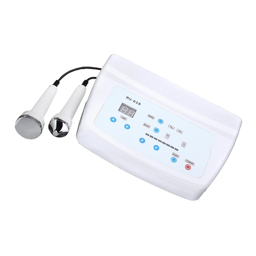 

1pc Ultrasonic Cosmetic Instrument Facial Beauty Massager Wrinkle Remover Anti Aging Tool (US Plug) (White)