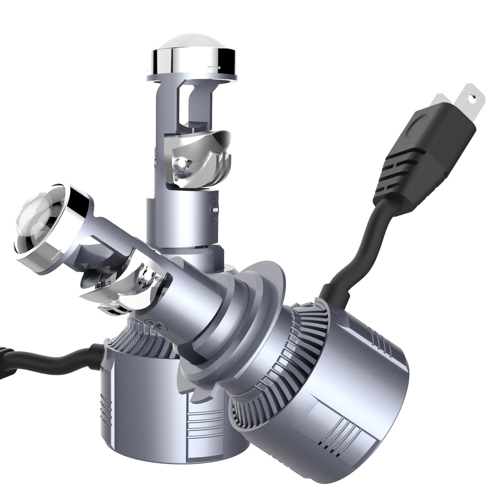 Комплект светодиодных мини-проекторов 159 Вт H7 6000K Белые противотуманные фары