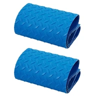 2 rolls of pool ladder mat 2 5mm thickened swimming pool step mat with non slip surface vinyl stairs protection pad