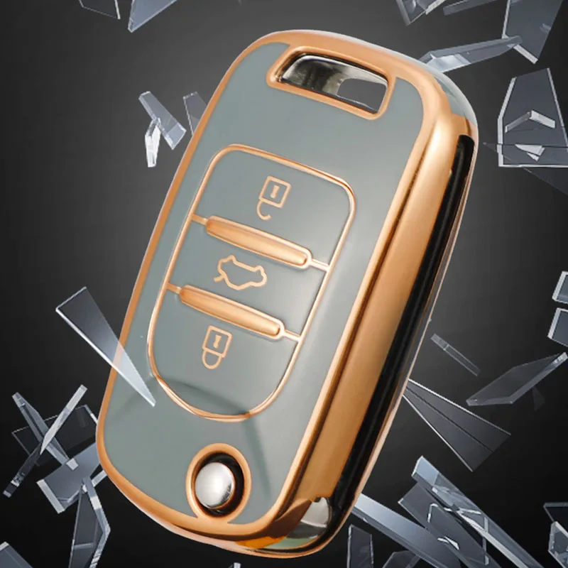 

Складной чехол-брелок для ключей Baojun 530 560 630 Rs-5 310 310 E100 510 W 730 360