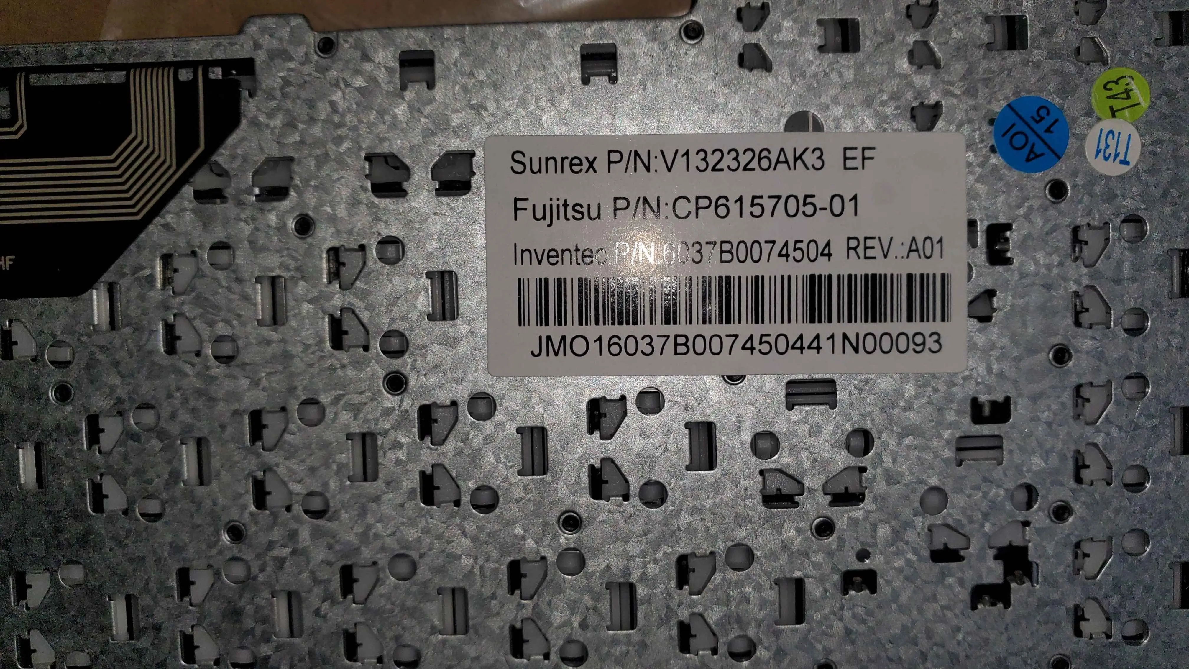 Siakoocty Новинка для FUJITSU LifeBook UH572 UH55 UH574 UH554 CF клавиатура P/N 579496-01 REF BCC1 V132326AK3 CP615705-01