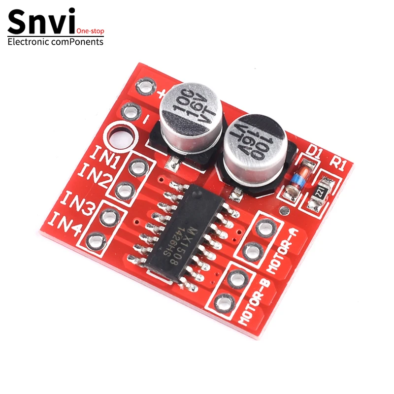 Модуль привода двигателя постоянного тока Snvi реверсивный ШИМ-скорость двойной