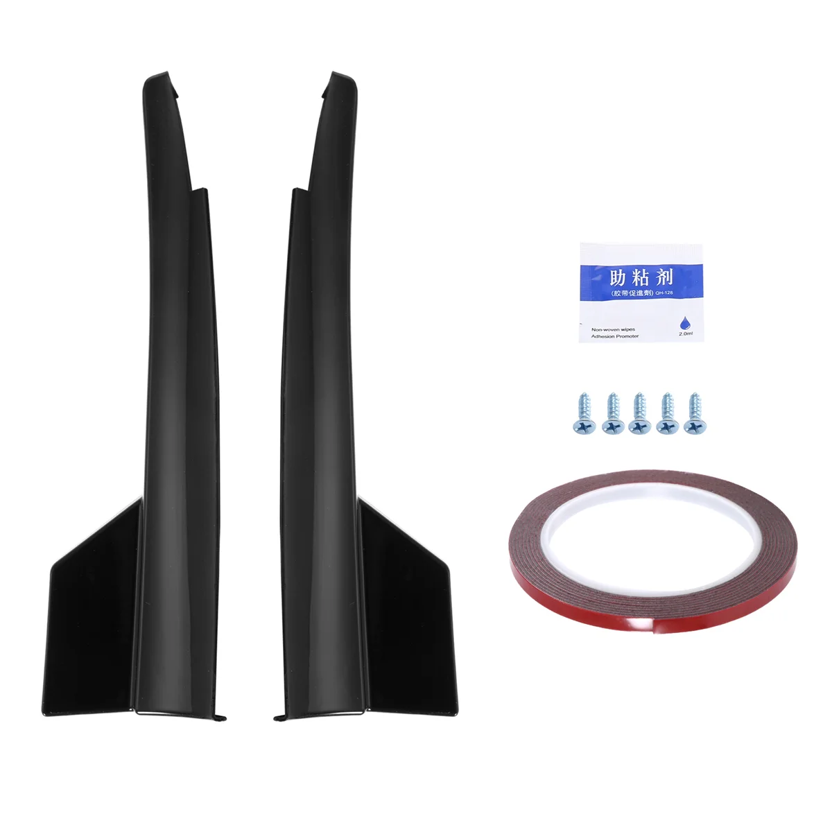 

Black Rear Bumper Splitter Spoiler Aprons Flaps for Mercedes-Benz CLA-Class C117 CLA180 200 CLA45 AMG