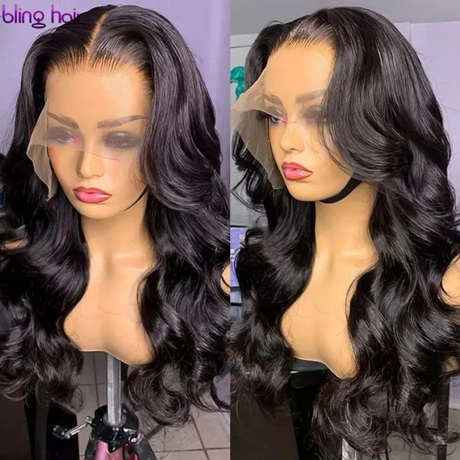 

360 HD Lace Frontal Wig Body Wave 13X4 Lace Front Wigs For Women Human Hair Pre Plucked Remy 180% Brazilian Lace Closure Wig