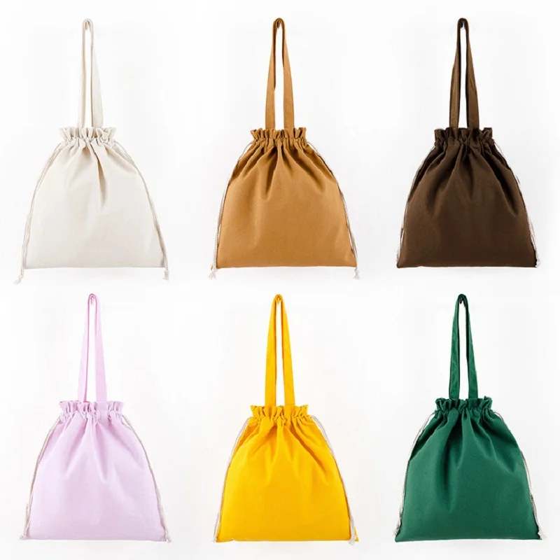 

2022 модные сумки на плечо, красочные хлопковые холщовые сумки, экологически чистые сумки-тоуты для покупок, пляжные сумки на заказ