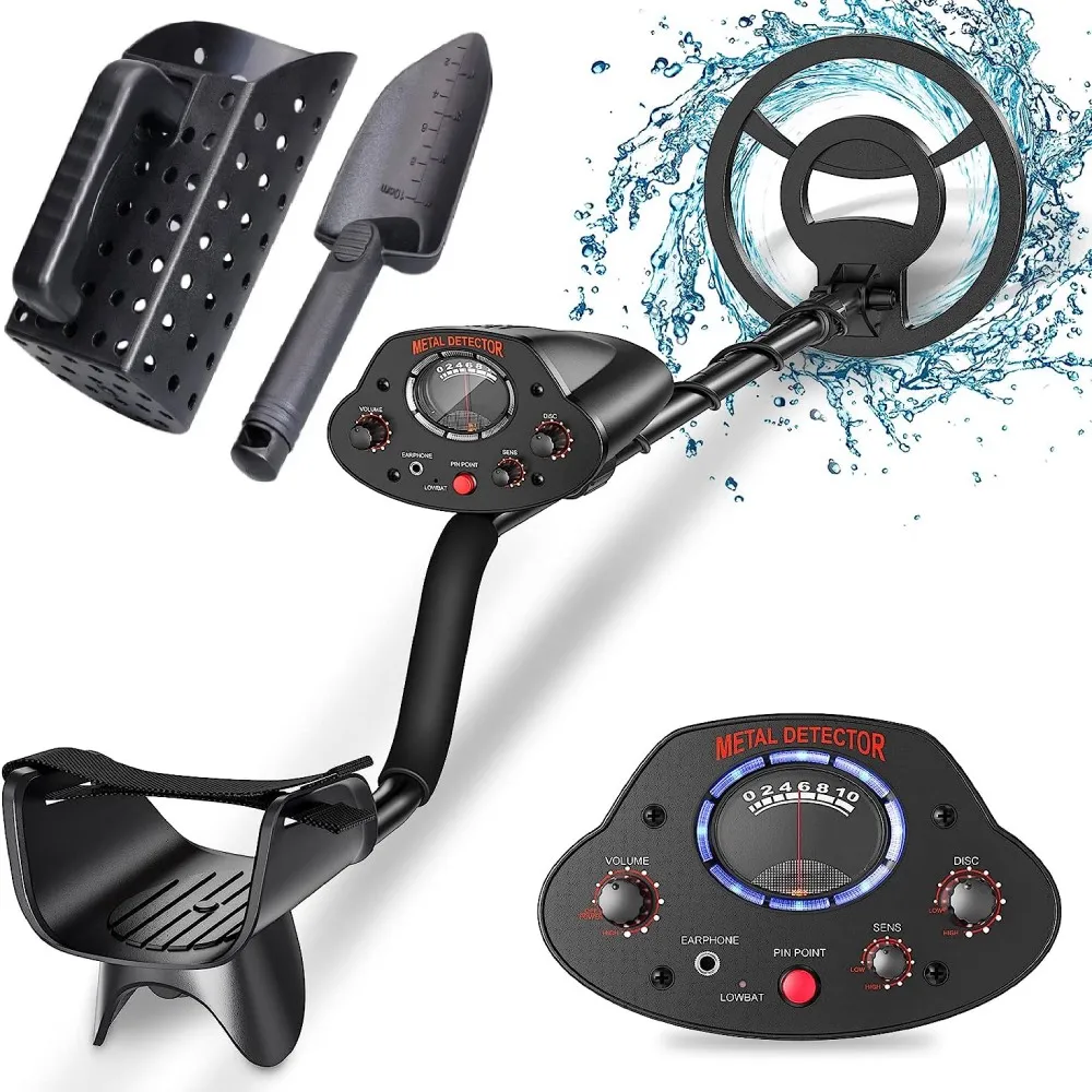 Высокочувствительный детектор золота MD5020 Охота за сокровищами металла Pinpoint