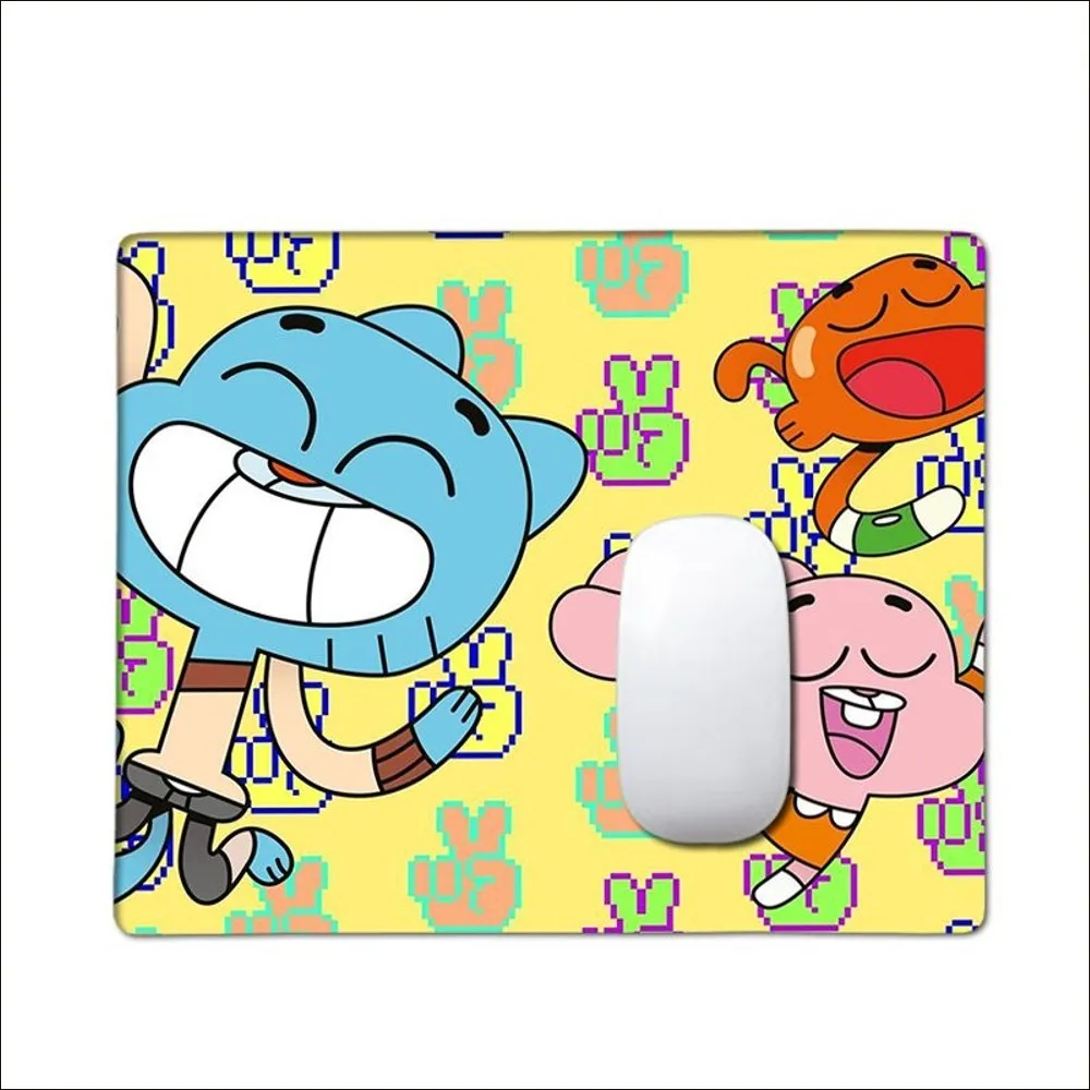 Коврик для мыши Gumballs-Darwins-Amazings-World маленький офисный коврик компьютерного стола