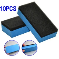 10 pcs car coating crystal coated sponge ceramic coating sponge glass nano wax coating applicator polishing pad