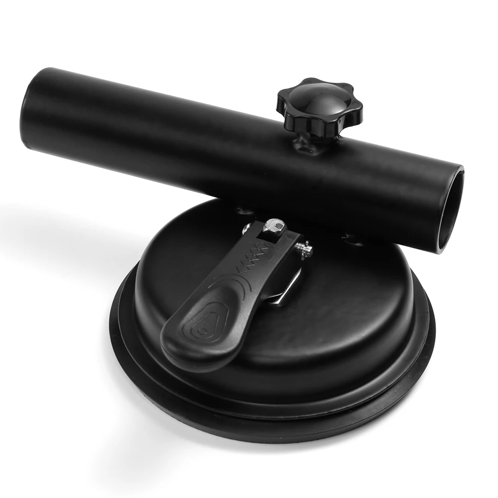 

Держатель на присоске с черным флагом, Регулируемый универсальный держатель для витрины, алюминиевый сплав, автомобильные аксессуары для п...