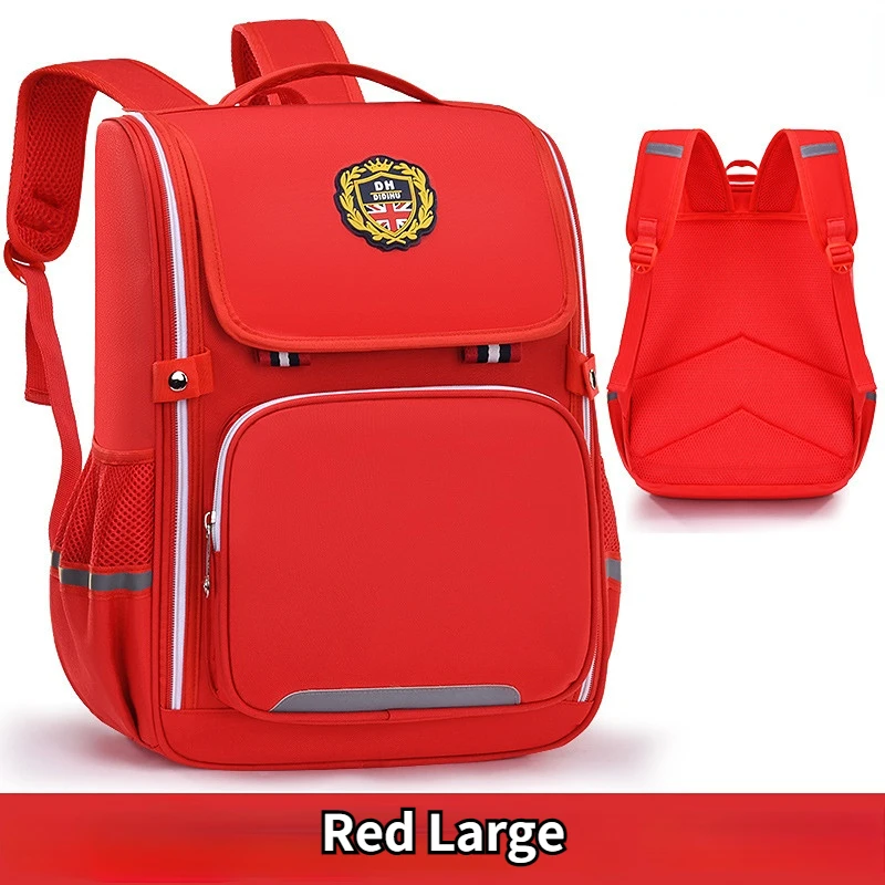 New Children Schoolbags Grade 1-6 Girls Boys Backpacks Primary School Students Large Capacity British Style Backpack Mochila Hot