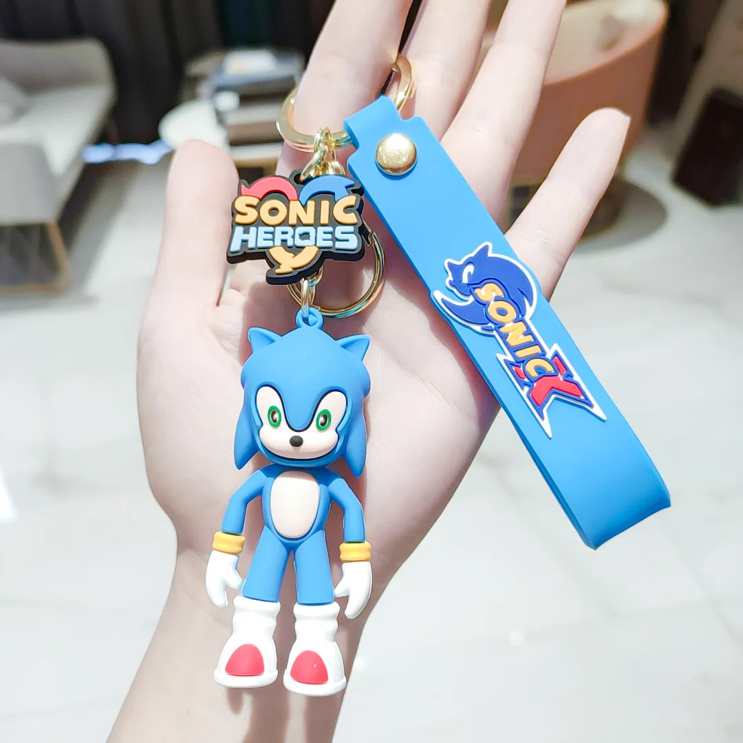 

Фигурки персонажей аниме Sonic, подвески из ПВХ, аксессуары, детские игрушки, подарки на день рождения
