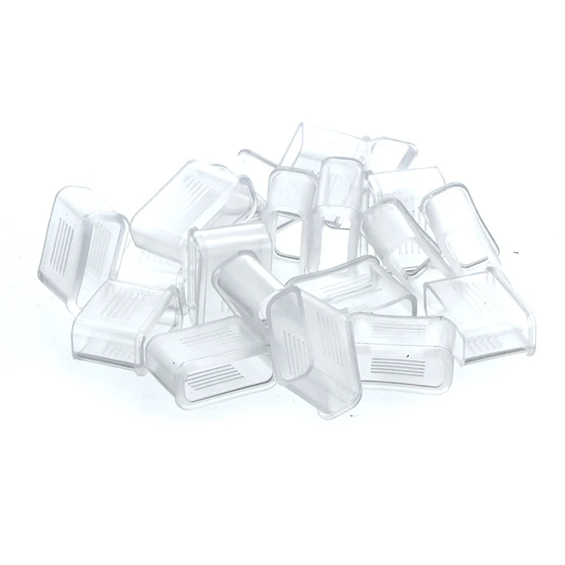 

20 Pack Rubber Whistle Cover Mouth Protector Accessories White