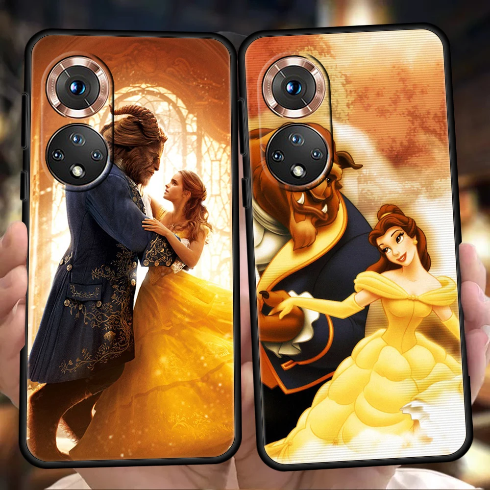

Beauty And The Beast Princess Phone Case for Honor 8A 9X Pro 50 10i 20i 10 20 20S 9 8A 8S 8X 7A 5.7inch 7X Pro Lite Soft Cover