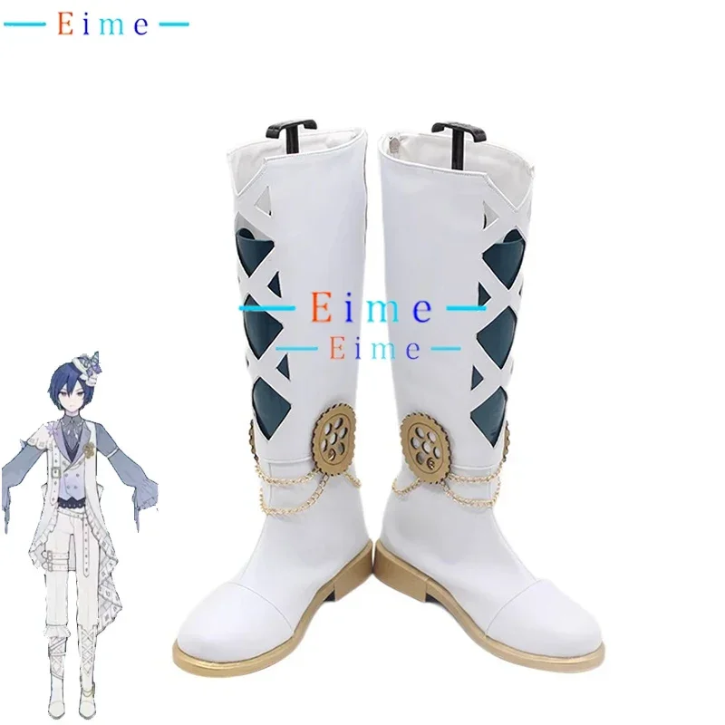 PJSk 3-я годовщина Kaitoo обувь для косплея из искусственной кожи карнавальные ботинки