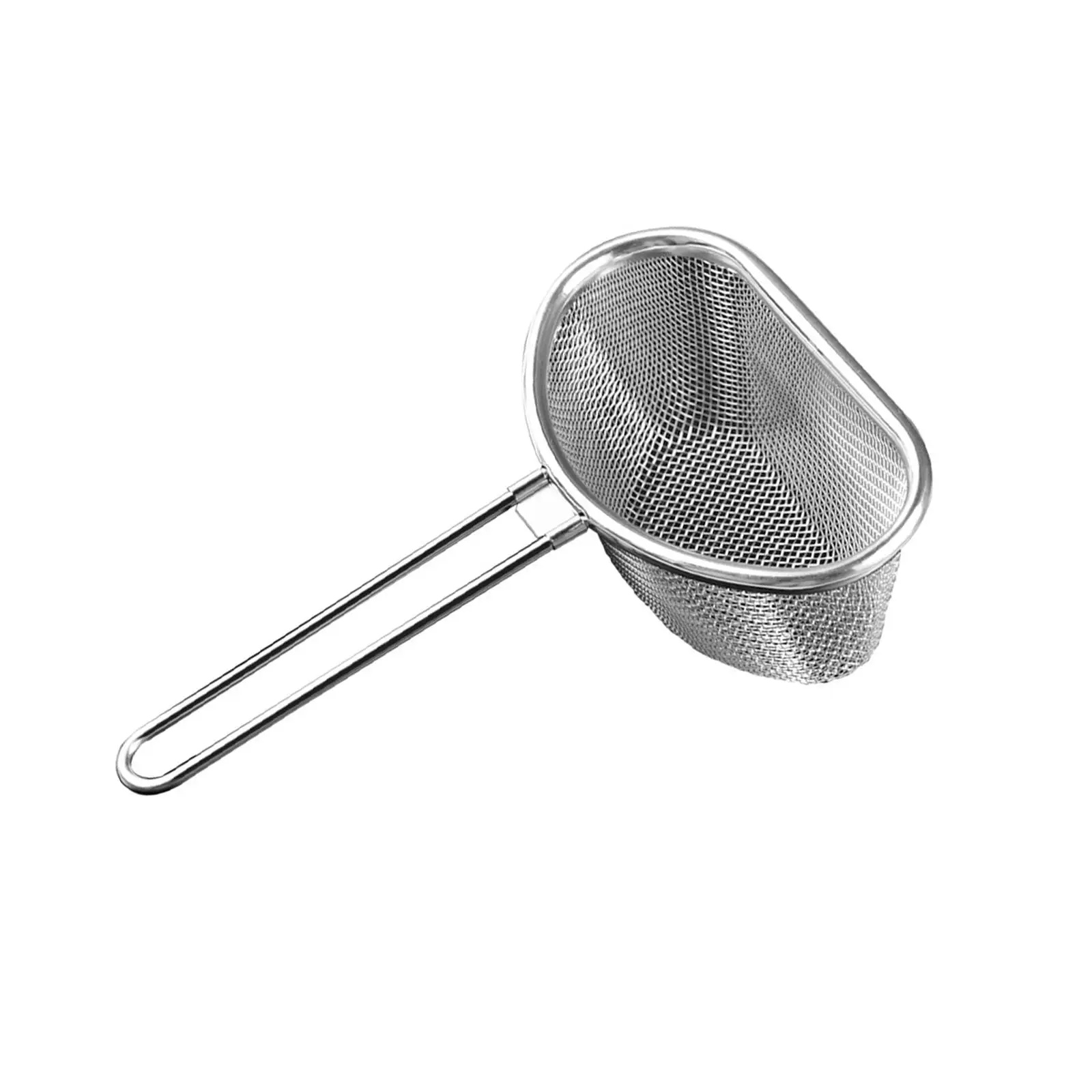 

Кухонный дуршлаг, корзина для жарки, из нержавеющей стали с ручкой, дуршлаг для горячей кастрюли, брикет для пельменей, пельменей, лапши для жарки