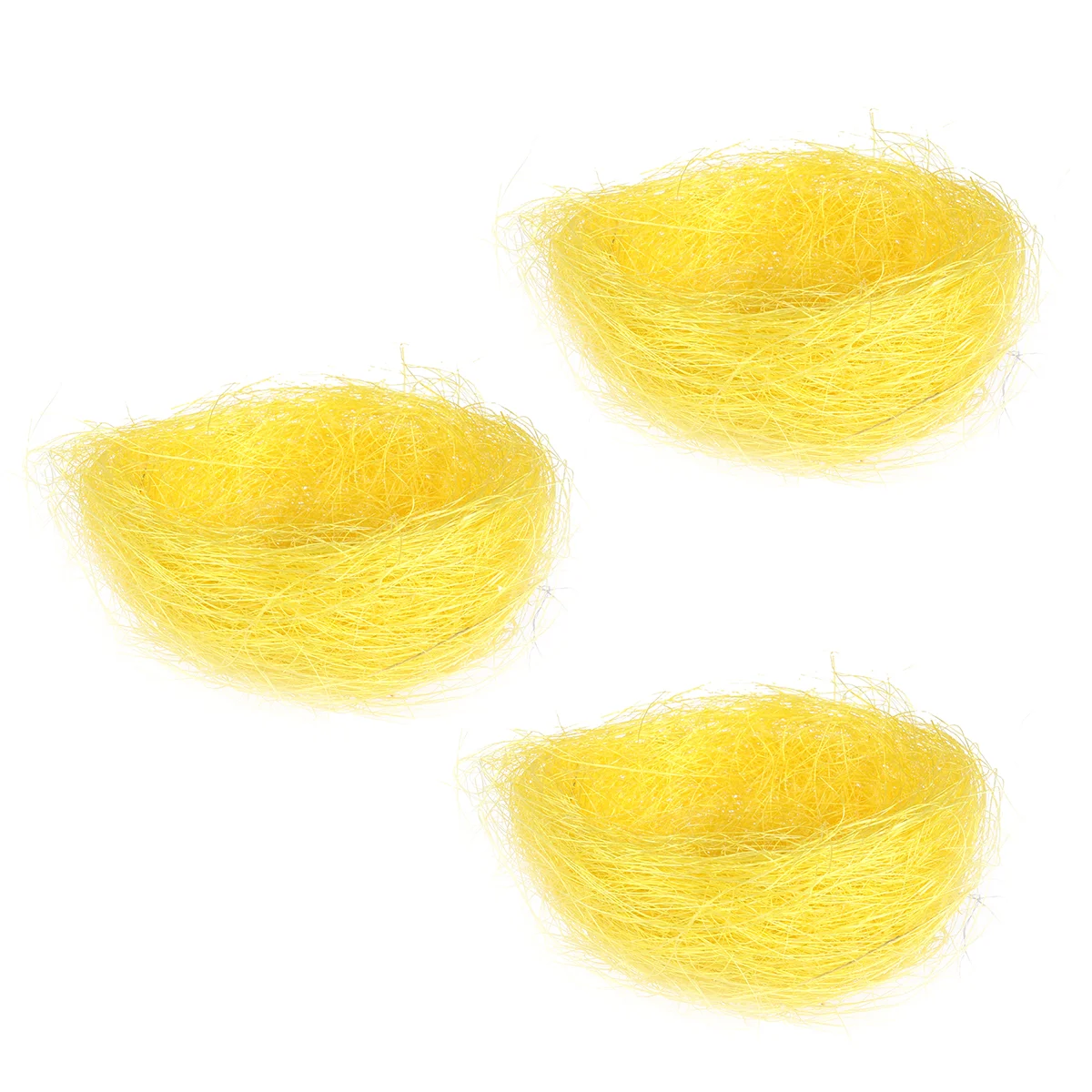 

Easterbirdartificial Rustic Decorations Home Ornaments Spring Miniatures Colored Thread Birds Rattan Props Photo Breeding