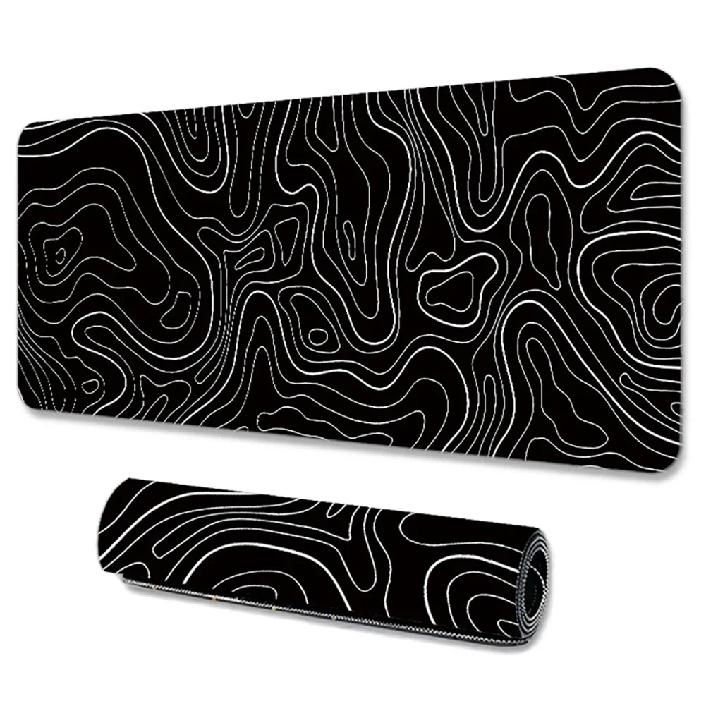 Большой Настольный нескользящий резиновый коврик для клавиатуры и мыши ...