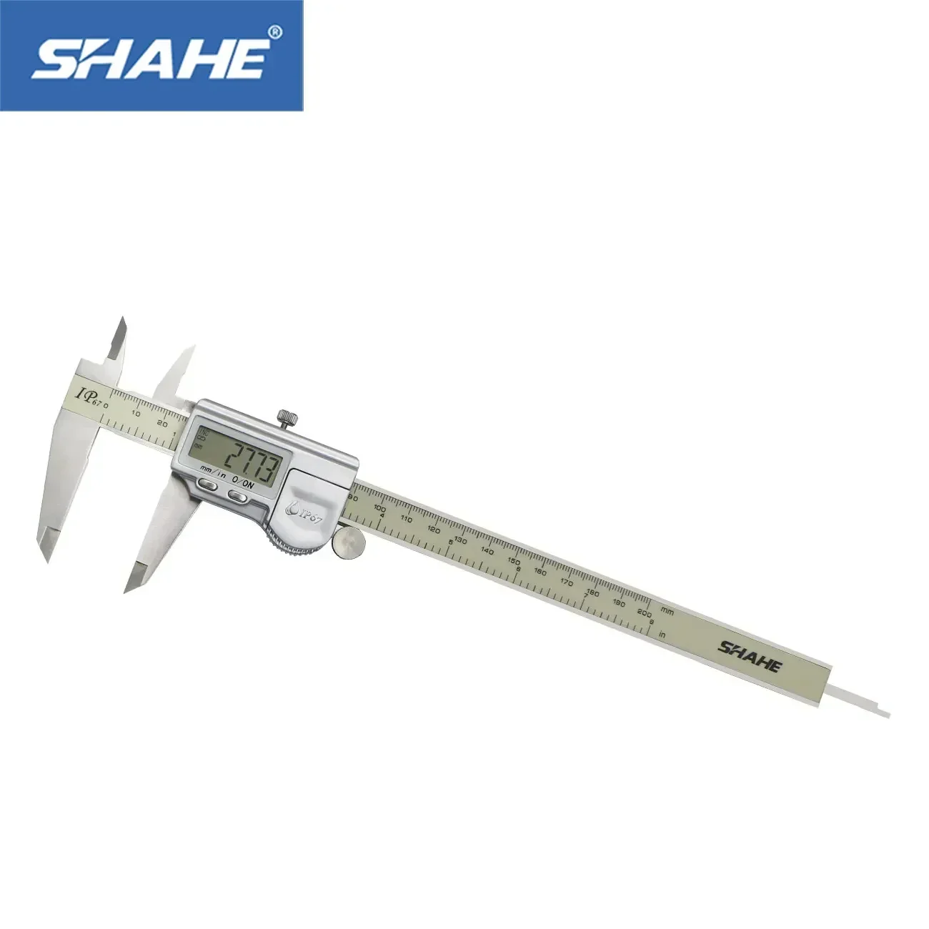 

Цифровой штангенциркуль Shahe 0-200 мм