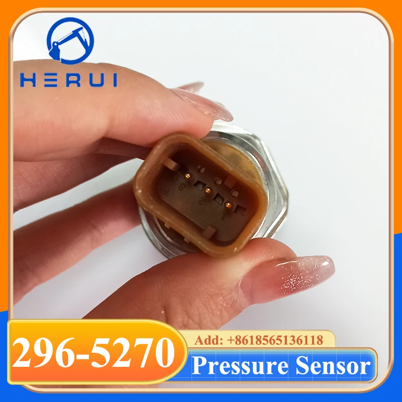 296-5270 2965270 5PP4-14 Датчик давления Common Rail дизельного топлива для E320D 320D 312D E312D